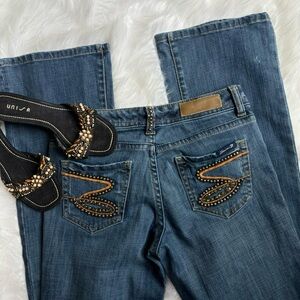 7 For All Mankid Studded Jeans | Size 25